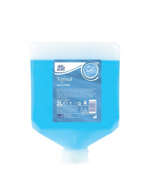 Deb Refresh Azure Foam - 1 Litre Hygiene AZU1L